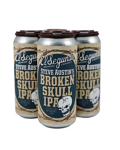 El Segundo Steve Austin’s Broken Skull IPA Beer