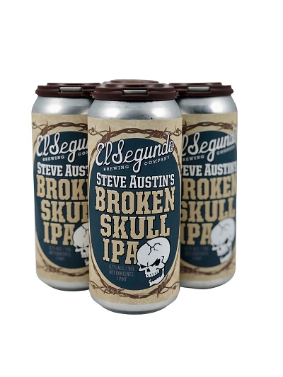 El Segundo Steve Austin’s Broken Skull IPA Beer