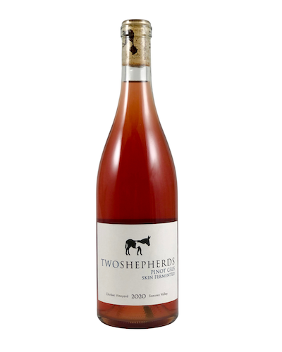 Two Shepards 2020 Pinot Gris Skin Fermented Sonoma Valley California