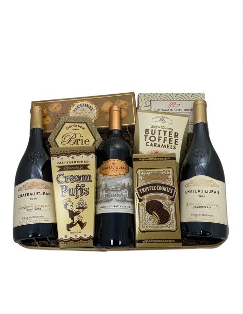 Chateau St. Jean Trio Gift Baskets