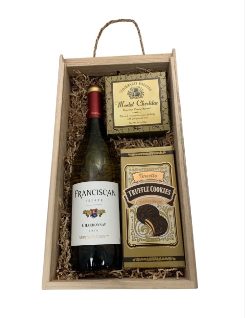 Franciscan Chardonnay Box Gift Baskets
