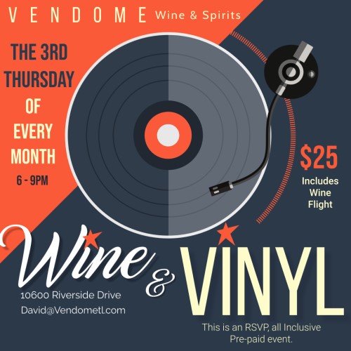 Wine & Vinyl Nov 16th Wine