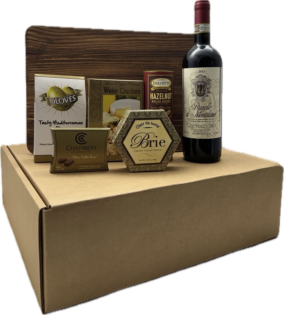 Quercecchio Brunello di Montalcino Box Set Gift Baskets